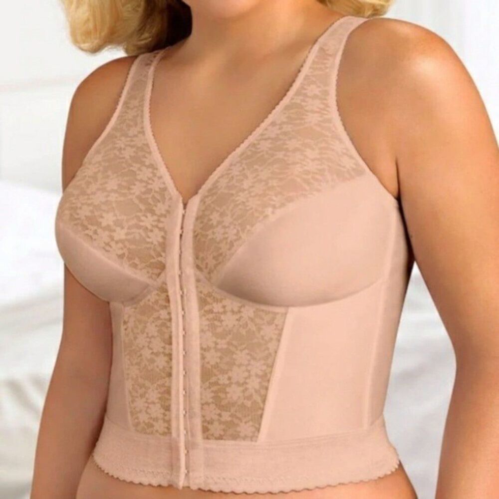 Exquisite Wirefree Longline Posture Bra 36C